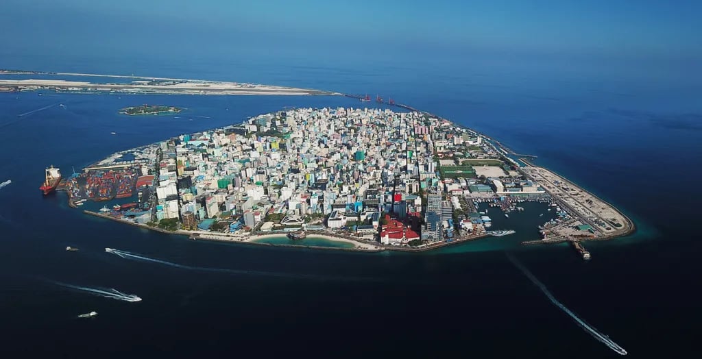 Malé, Maldives travel destination - scenic view of Sunrise Serenity at Sultan Park during ideal visiting season