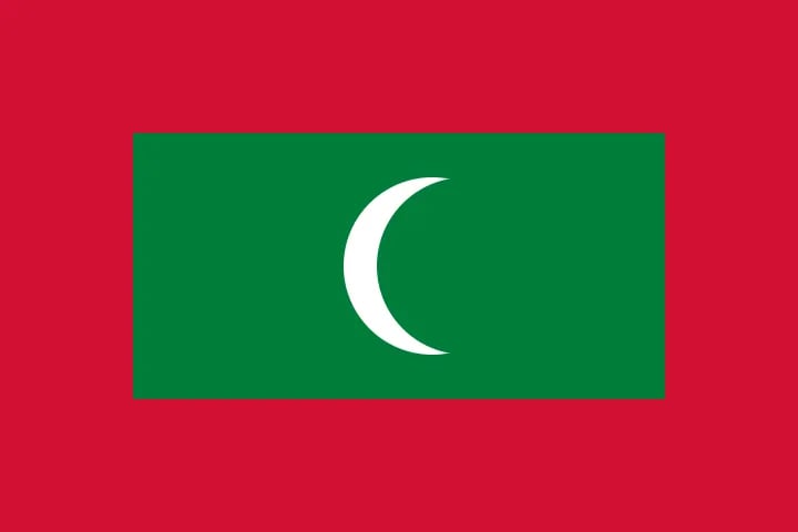 Maldives travel destination - scenic view of Bioluminescent Bays of Vaadhoo Island during ideal visiting season