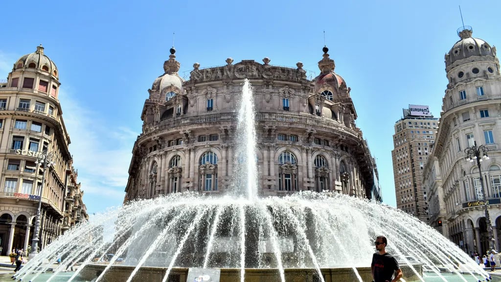 Genoa, Italy travel destination - scenic view of Wander the Caruggi's Labyrinth during ideal visiting season