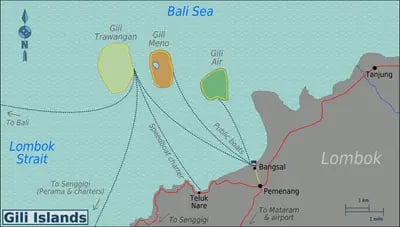 Image of Gili Islands, Indonesia