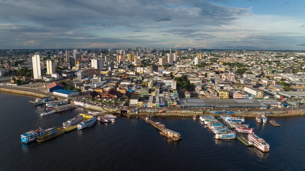 Manaus, Brazil travel destination - scenic view of Witness the Meeting of the Waters during ideal visiting season