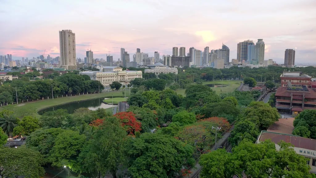 Manila, Philippines travel destination - scenic view of Sunrise Stroll Through Intramuros during ideal visiting season