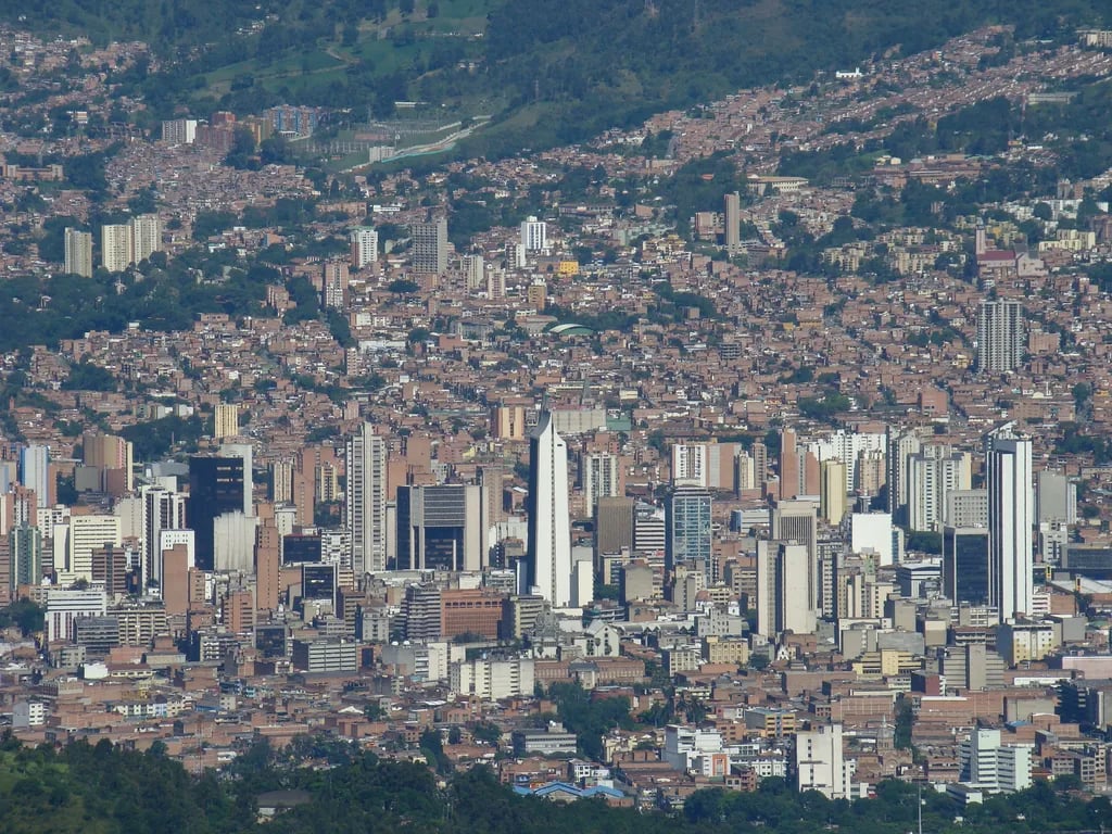Medellín, Colombia travel destination - scenic view of Ride the Metrocable to Parque Arví during ideal visiting season