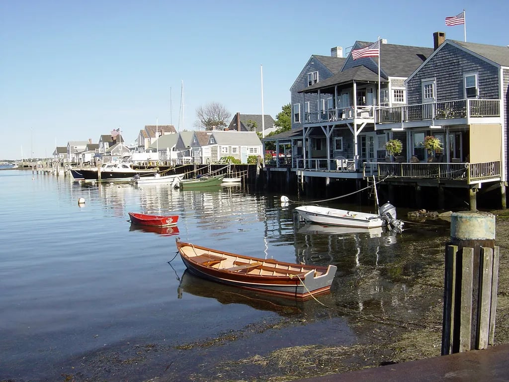 Nantucket, USA travel destination - scenic view of Wander Through the 'Sconset Village Charm during ideal visiting season