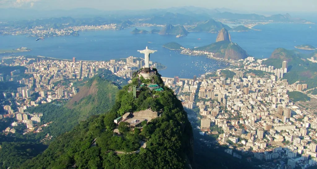 Rio de Janeiro, Brazil travel destination - scenic view of Sunrise Hike to Pedra da Gávea during ideal visiting season