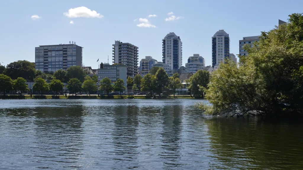 Stavanger, Norway travel destination - scenic view of Wander Through Gamle Stavanger's White Cottages during ideal visiting season