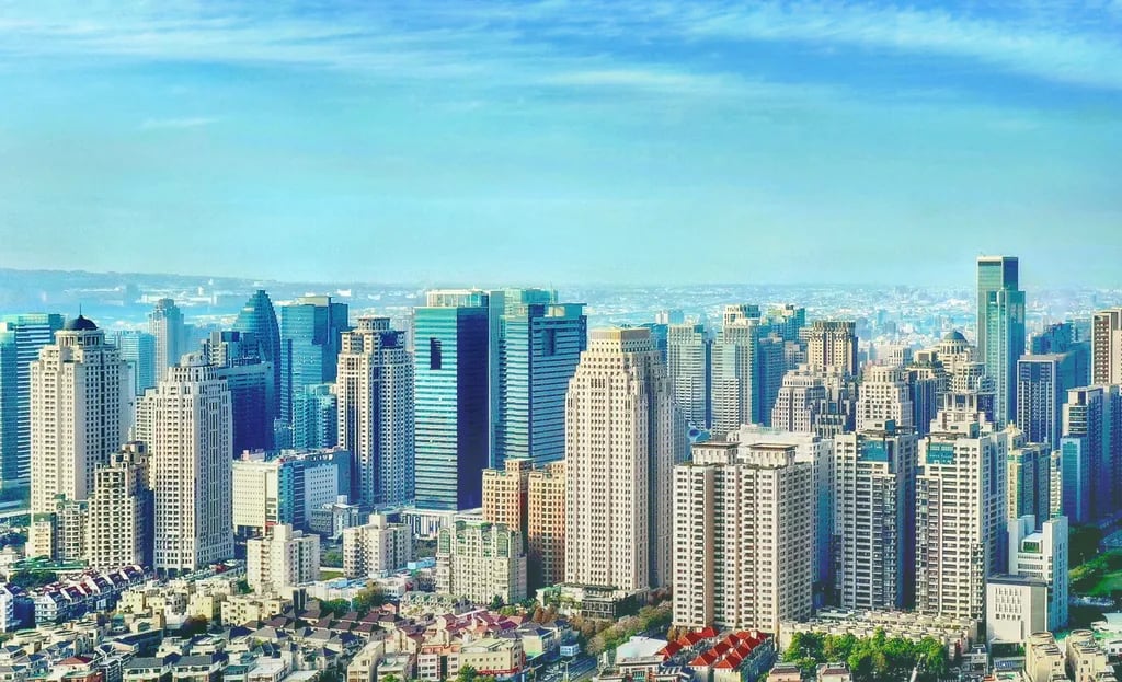 Taichung, Taiwan travel destination - scenic view of Rainbow Village's Whimsical Wander during ideal visiting season