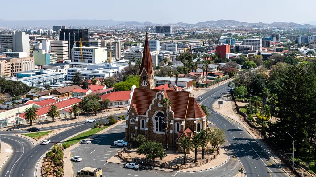 Windhoek, Namibia travel destination - scenic view of Sunrise Safari at the Okahandja Woodcarvers' Market during ideal visiting season